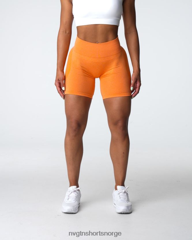 064HD6332 solnedgang oransje Fitness NVGTN kvinner kontur sømløse shorts