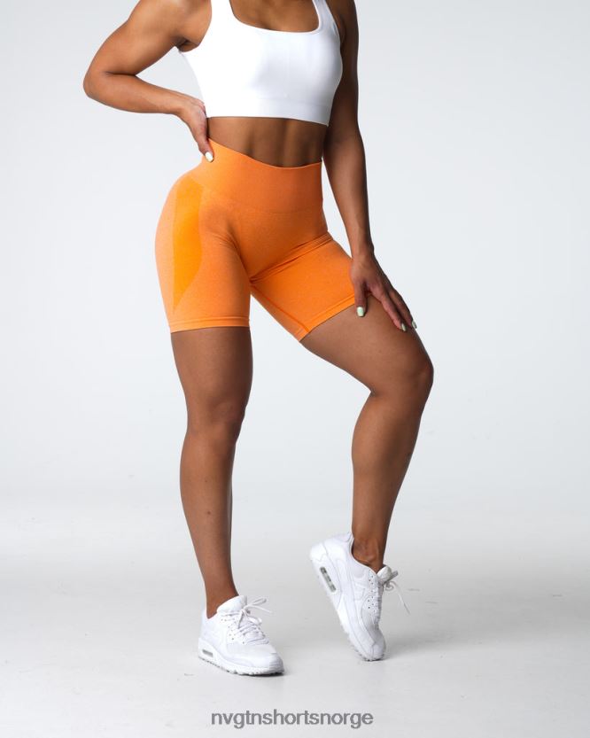 064HD6332 solnedgang oransje Fitness NVGTN kvinner kontur sømløse shorts