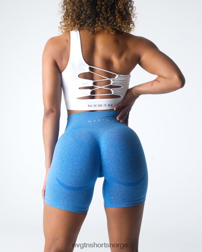 064HD6340 havblått Fitness NVGTN kvinner kontur sømløse shorts