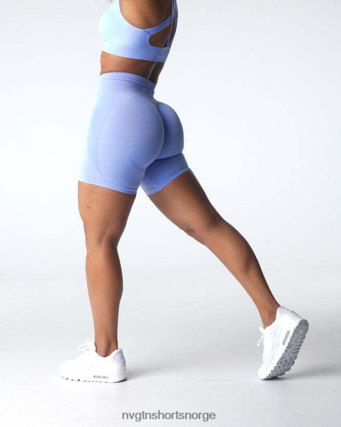 064HD6341 periwinkle Fitness NVGTN kvinner kontur sømløse shorts