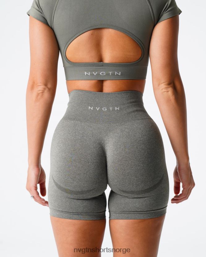 064HD6343 kakigrønn Fitness NVGTN kvinner kontur sømløse shorts