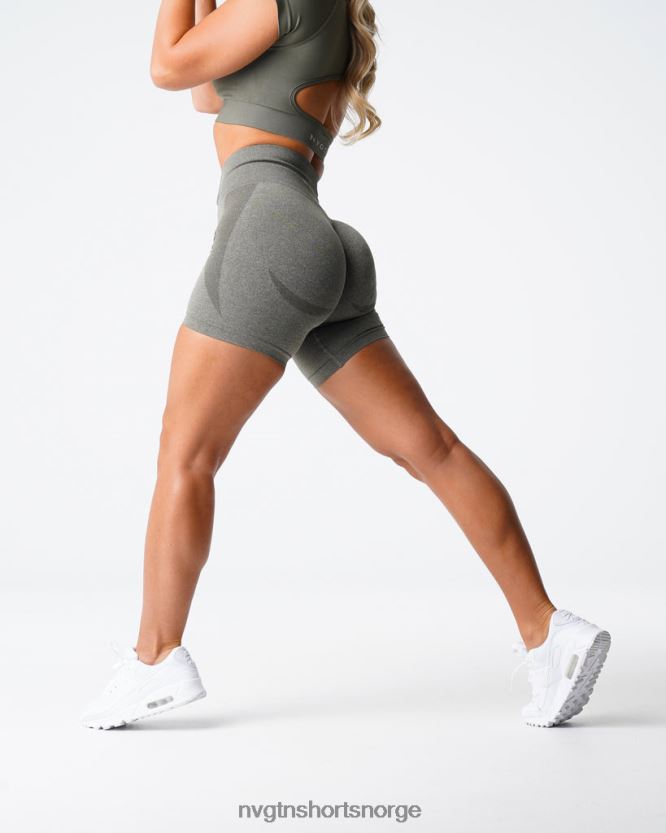 064HD6343 kakigrønn Fitness NVGTN kvinner kontur sømløse shorts