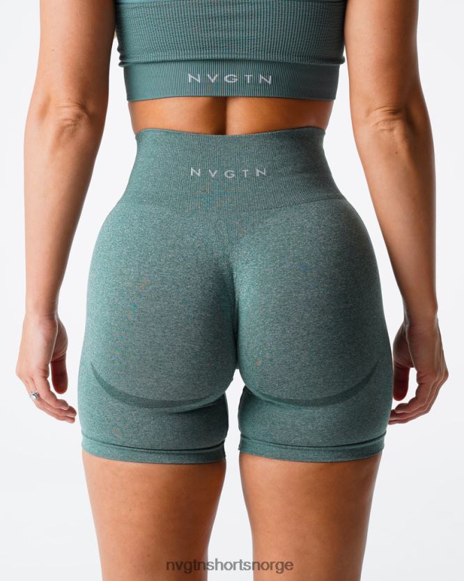 064HD6345 Skoggrønn Fitness NVGTN kvinner kontur sømløse shorts