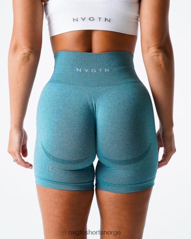 064HD6348 blågrønn Fitness NVGTN kvinner kontur sømløse shorts