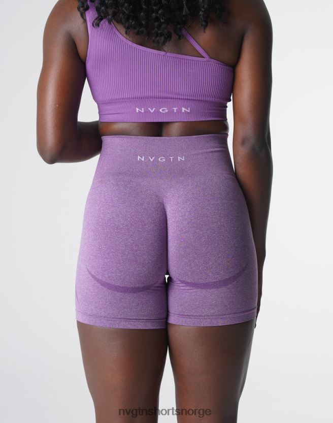 064HD6355 fiolett Fitness NVGTN kvinner kontur sømløse shorts