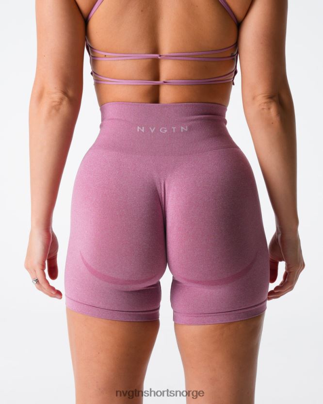 064HD6356 pastell rosa Fitness NVGTN kvinner kontur sømløse shorts