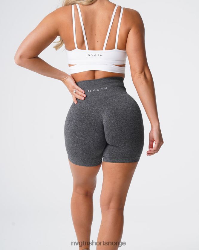 064HD6357 svartflekkete Fitness NVGTN kvinner pro sømløse shorts