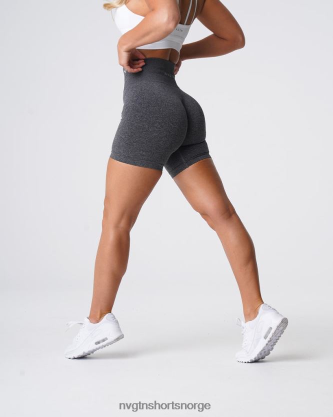 064HD6357 svartflekkete Fitness NVGTN kvinner pro sømløse shorts