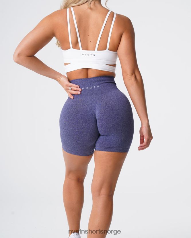 064HD6362 indigo Fitness NVGTN kvinner pro sømløse shorts