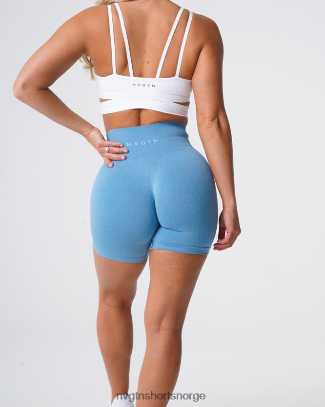 064HD6366 himmelblå Fitness NVGTN kvinner pro sømløse shorts