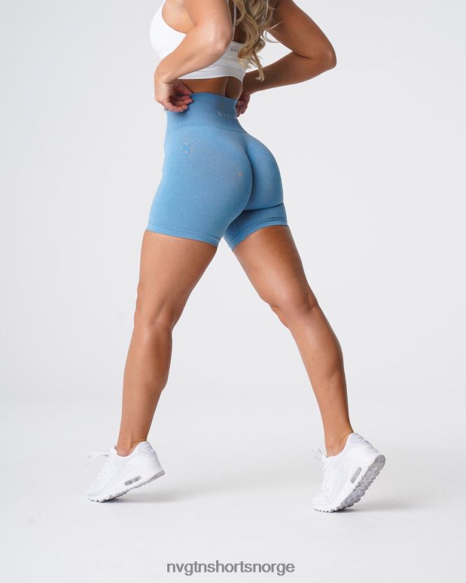 064HD6366 himmelblå Fitness NVGTN kvinner pro sømløse shorts