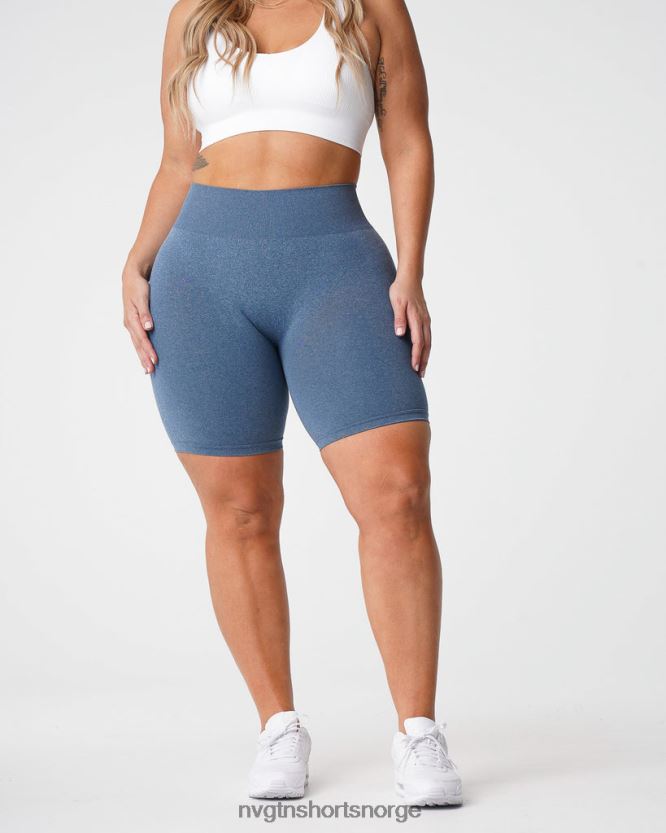 064HD6371 skiferblå Fitness NVGTN kvinner pro sømløse shorts