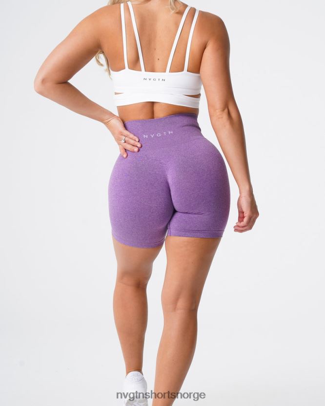 064HD6373 fiolett Fitness NVGTN kvinner pro sømløse shorts