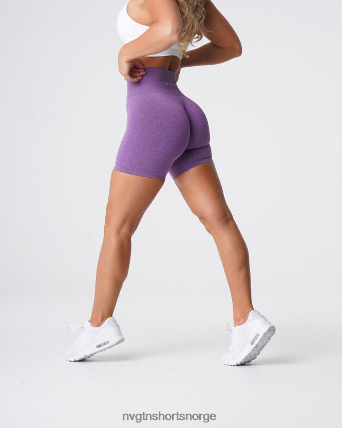 064HD6373 fiolett Fitness NVGTN kvinner pro sømløse shorts