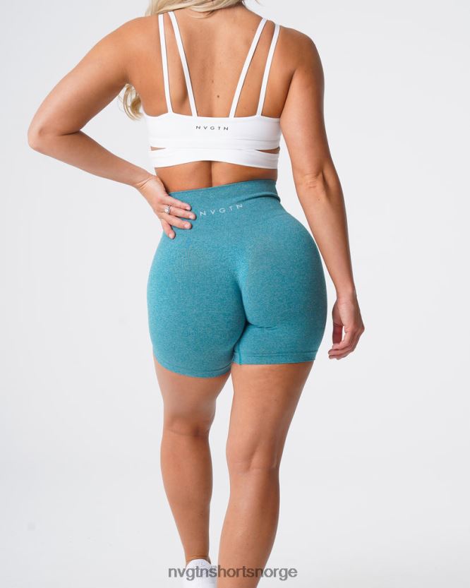 064HD6380 blågrønn Fitness NVGTN kvinner pro sømløse shorts