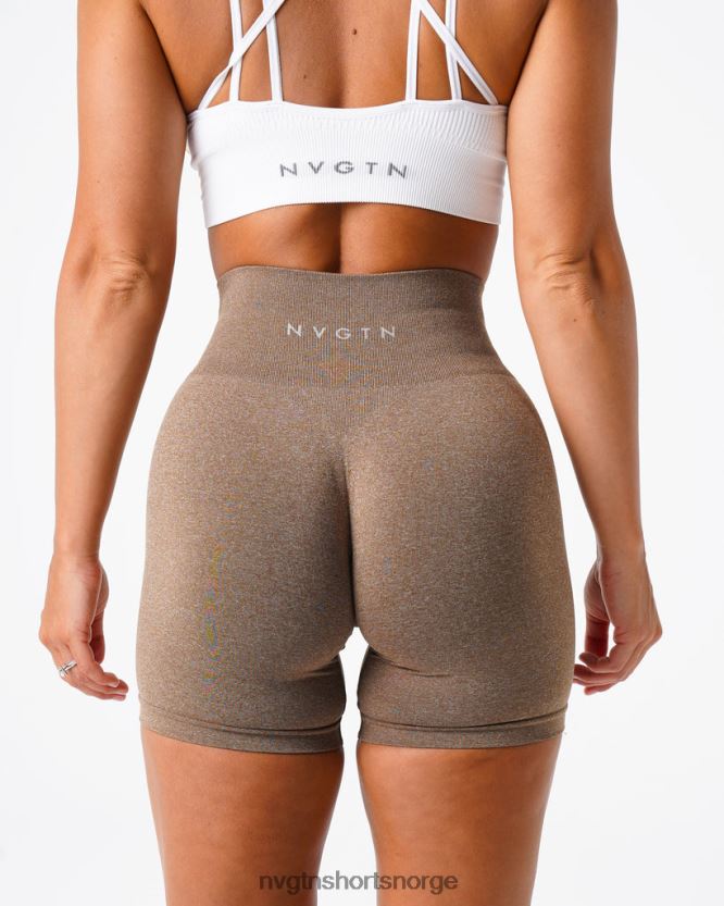 064HD6387 mokka Fitness NVGTN kvinner pro sømløse shorts