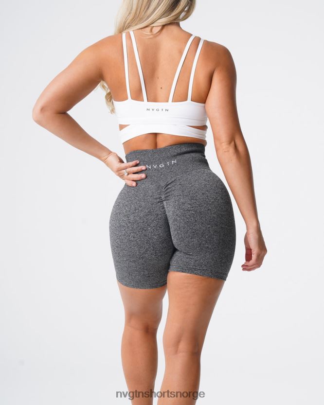 064HD6393 svartflekkete Fitness NVGTN kvinner crunch sømløse shorts