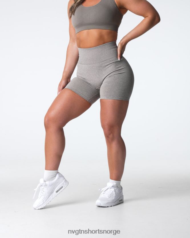 064HD6395 taupe Fitness NVGTN kvinner crunch sømløse shorts