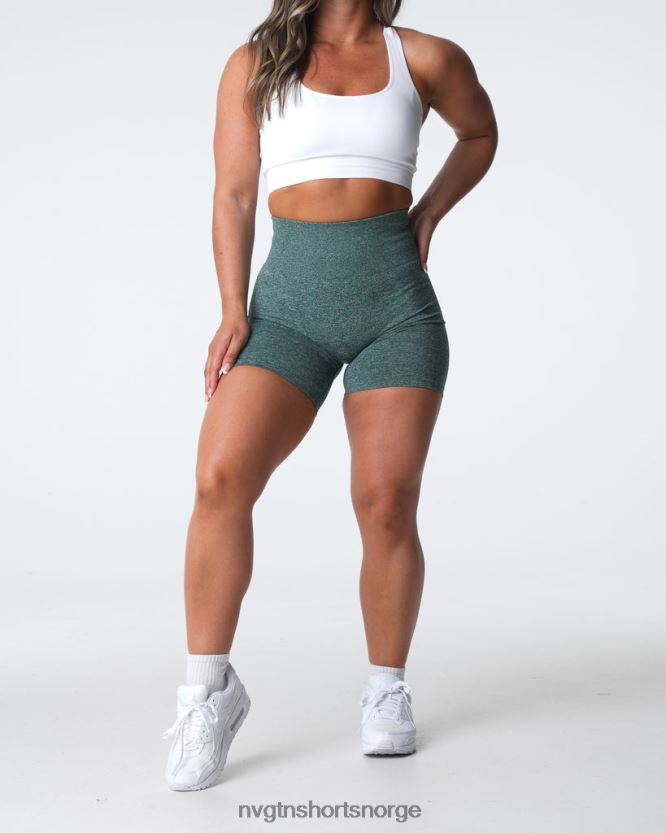 064HD6398 Skoggrønn Fitness NVGTN kvinner crunch sømløse shorts