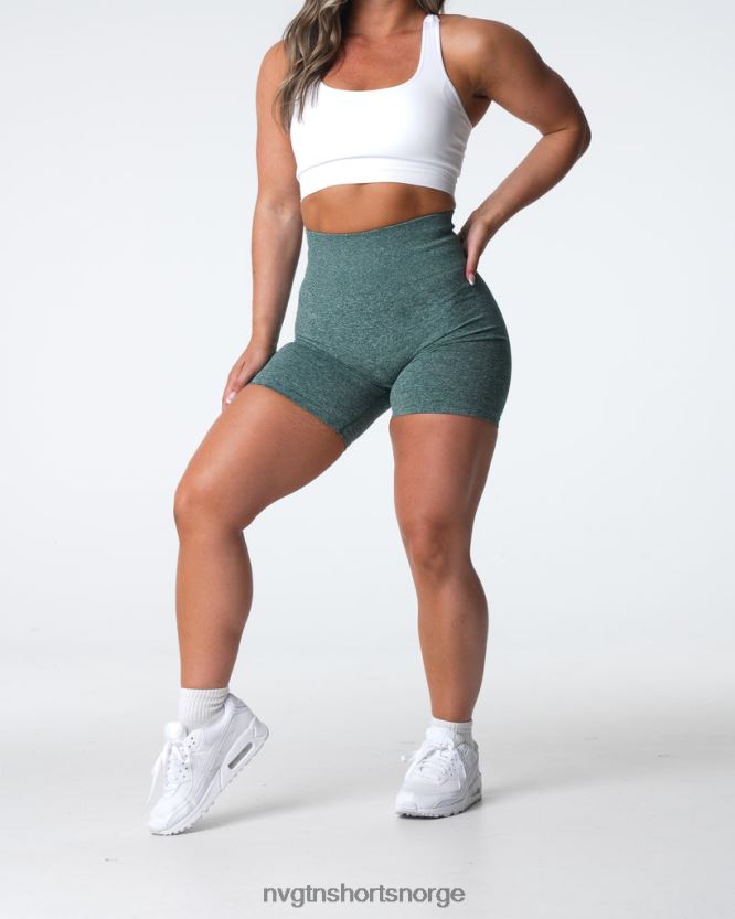 064HD6398 Skoggrønn Fitness NVGTN kvinner crunch sømløse shorts
