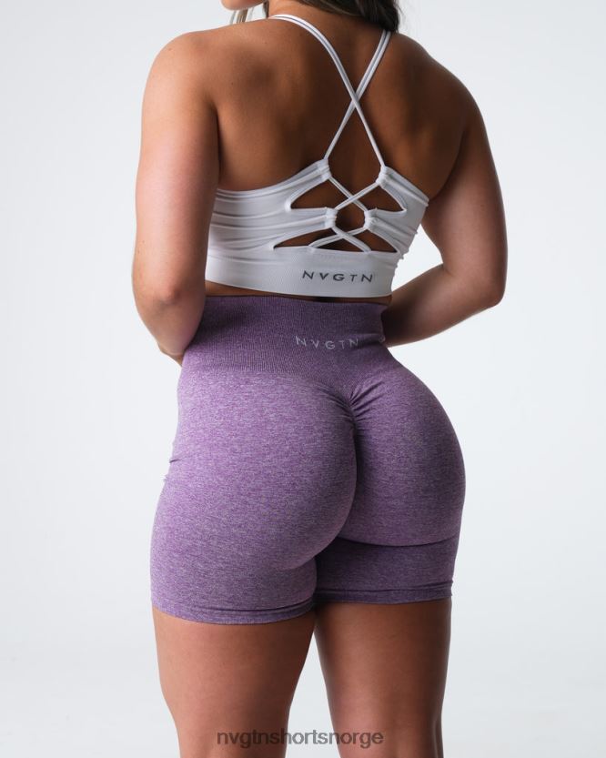 064HD6403 fiolett Fitness NVGTN kvinner crunch sømløse shorts