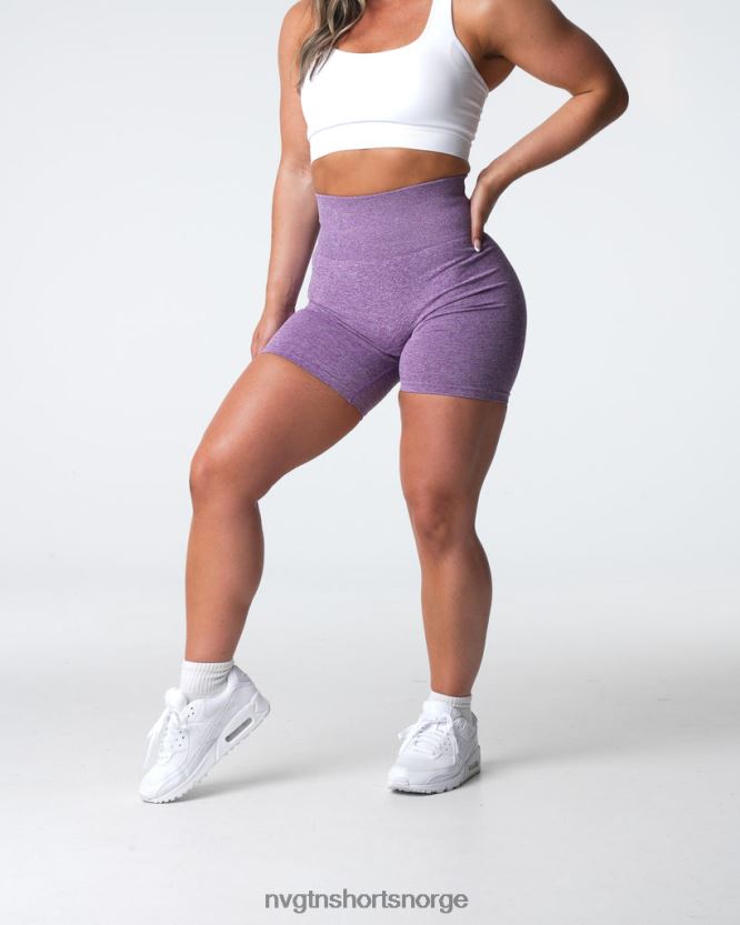 064HD6403 fiolett Fitness NVGTN kvinner crunch sømløse shorts