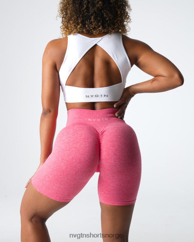 064HD6405 korall Fitness NVGTN kvinner crunch sømløse shorts