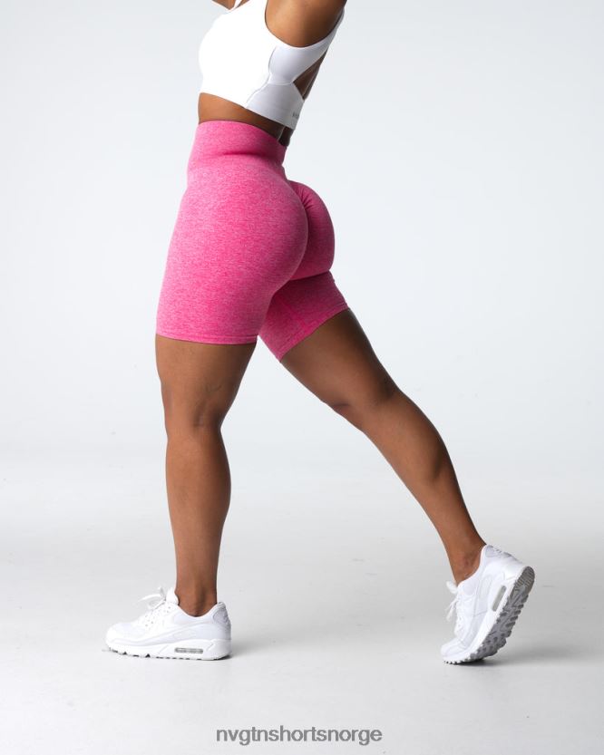 064HD6409 varm rosa Fitness NVGTN kvinner crunch sømløse shorts