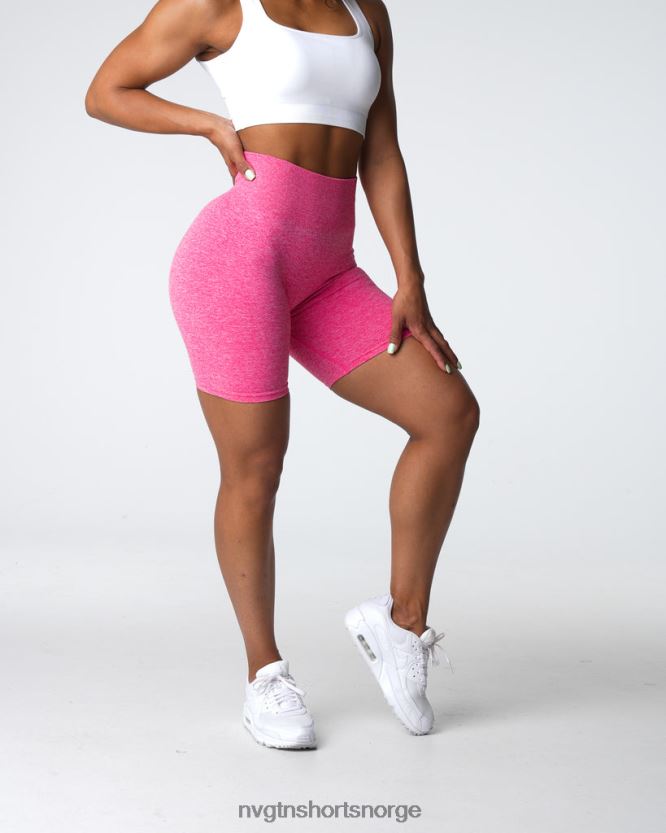 064HD6409 varm rosa Fitness NVGTN kvinner crunch sømløse shorts