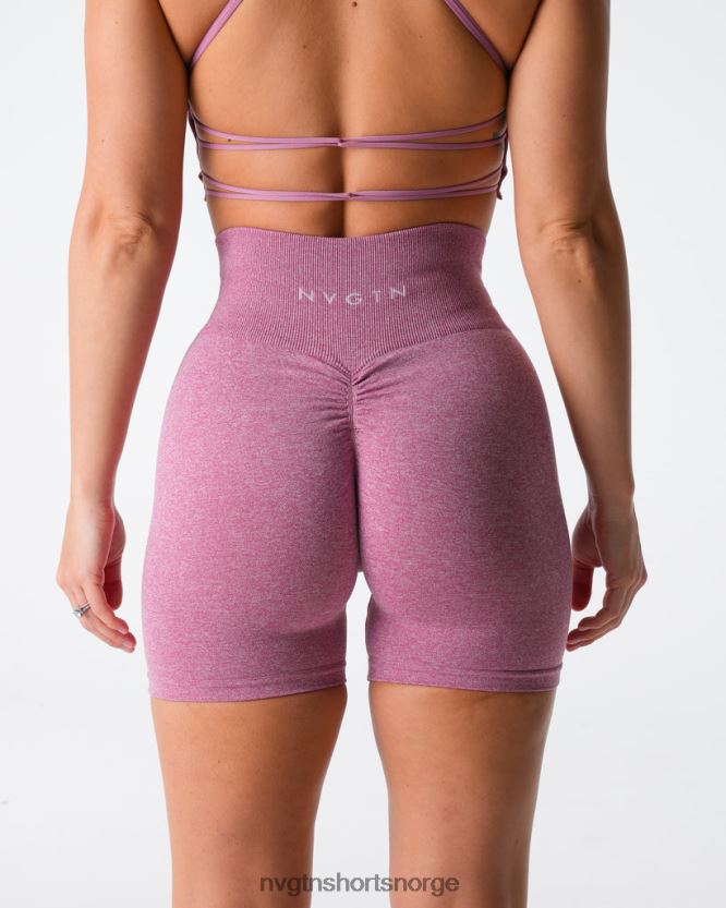064HD6415 pastell rosa Fitness NVGTN kvinner crunch sømløse shorts