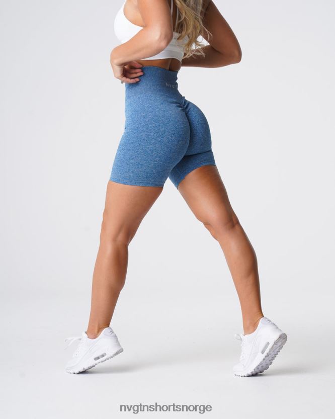 064HD6421 himmelblå Fitness NVGTN kvinner crunch sømløse shorts