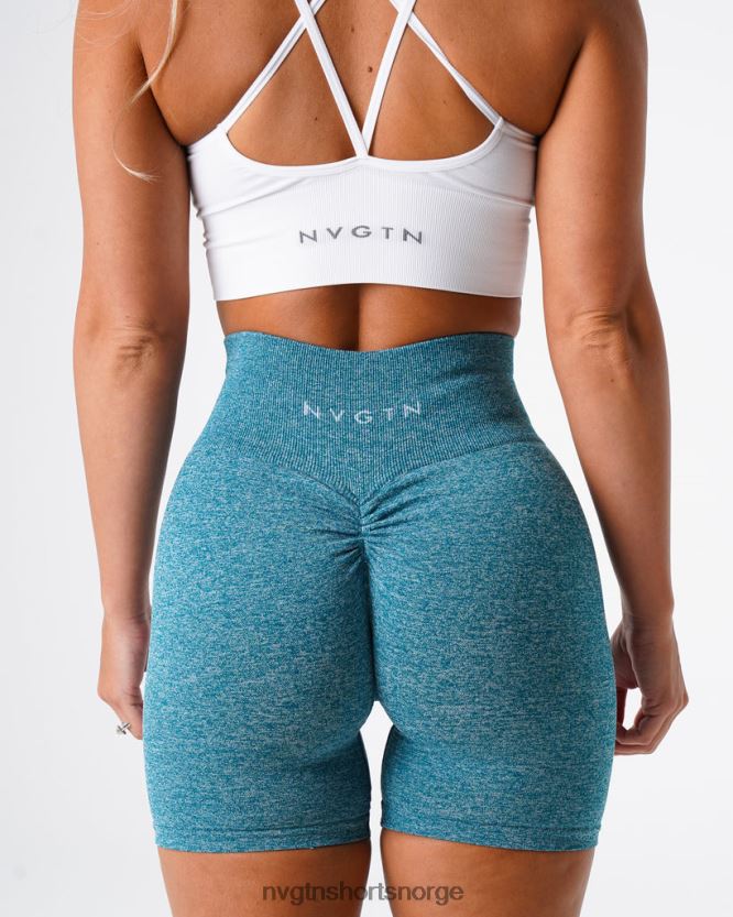 064HD6424 blågrønn Fitness NVGTN kvinner crunch sømløse shorts