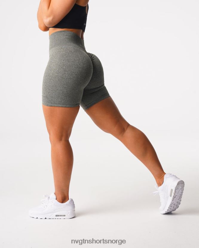 064HD6425 kakigrønn Fitness NVGTN kvinner crunch sømløse shorts