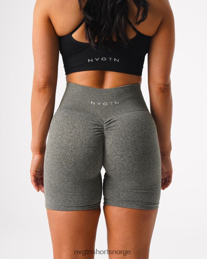 064HD6425 kakigrønn Fitness NVGTN kvinner crunch sømløse shorts