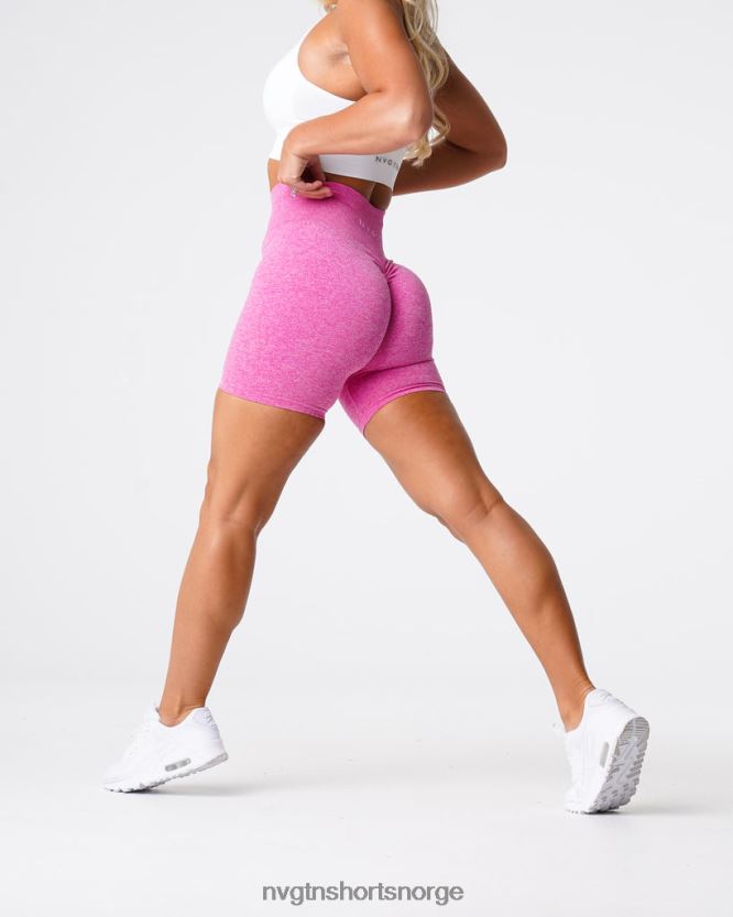064HD6426 tyggegummi rosa Fitness NVGTN kvinner crunch sømløse shorts