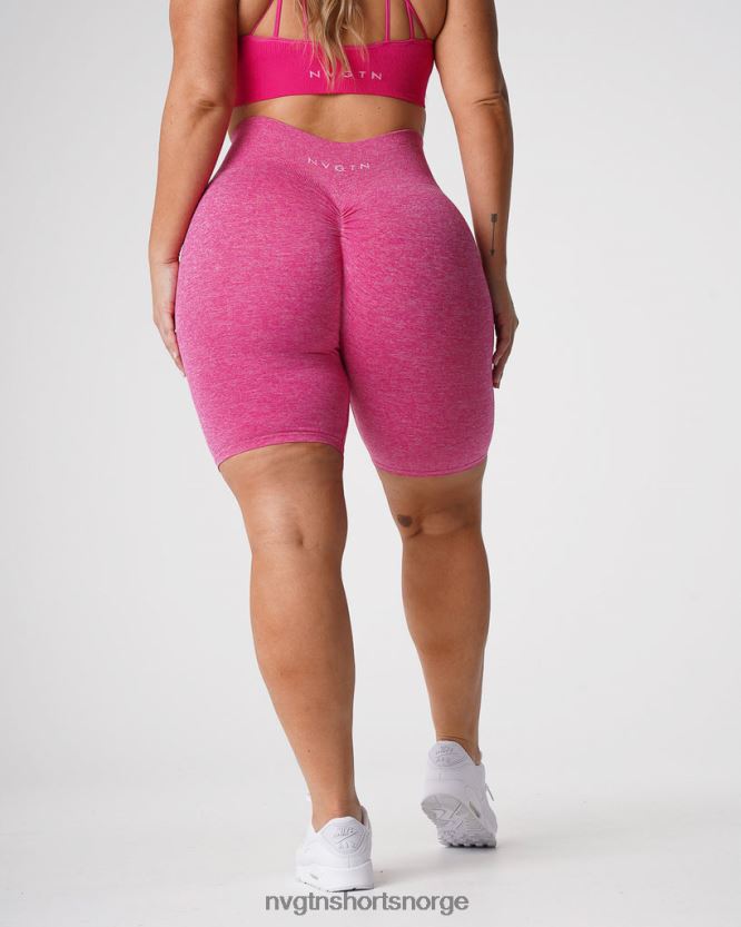 064HD6427 fuchsia Fitness NVGTN kvinner crunch sømløse shorts