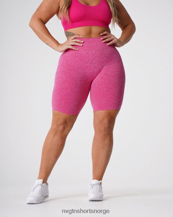 064HD6427 fuchsia Fitness NVGTN kvinner crunch sømløse shorts