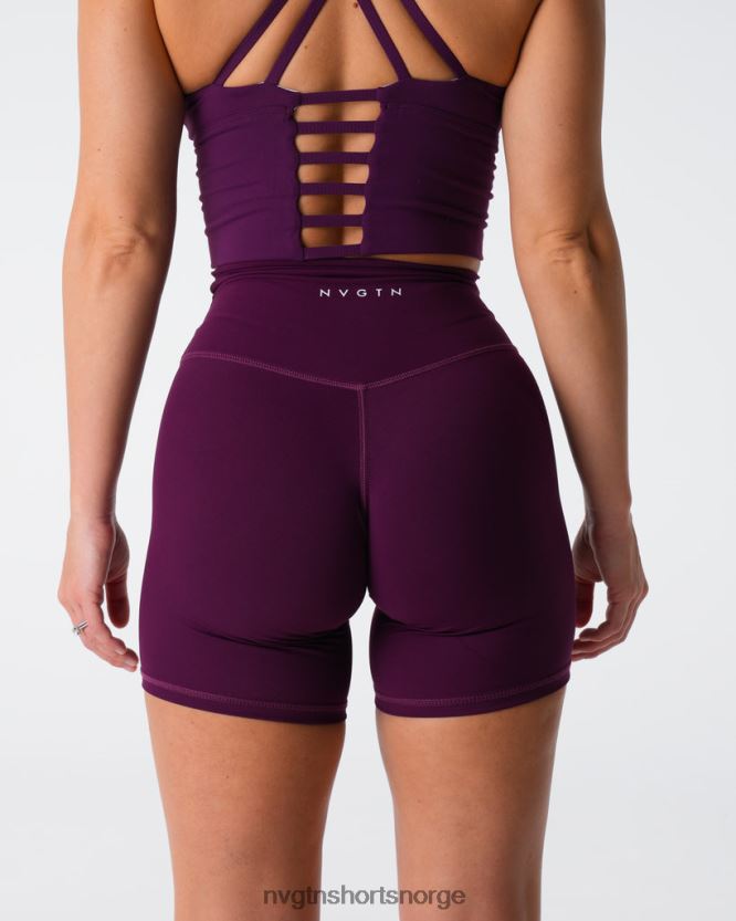 064HD6436 plomme Fitness NVGTN kvinner signatur 2.0 shorts