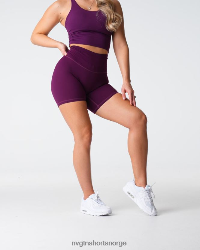 064HD6436 plomme Fitness NVGTN kvinner signatur 2.0 shorts