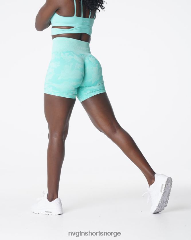 064HD6448 mynte Fitness NVGTN kvinner camo sømløse shorts