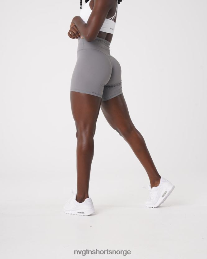 064HD6455 grå Fitness NVGTN kvinner signatur 2.0 shorts