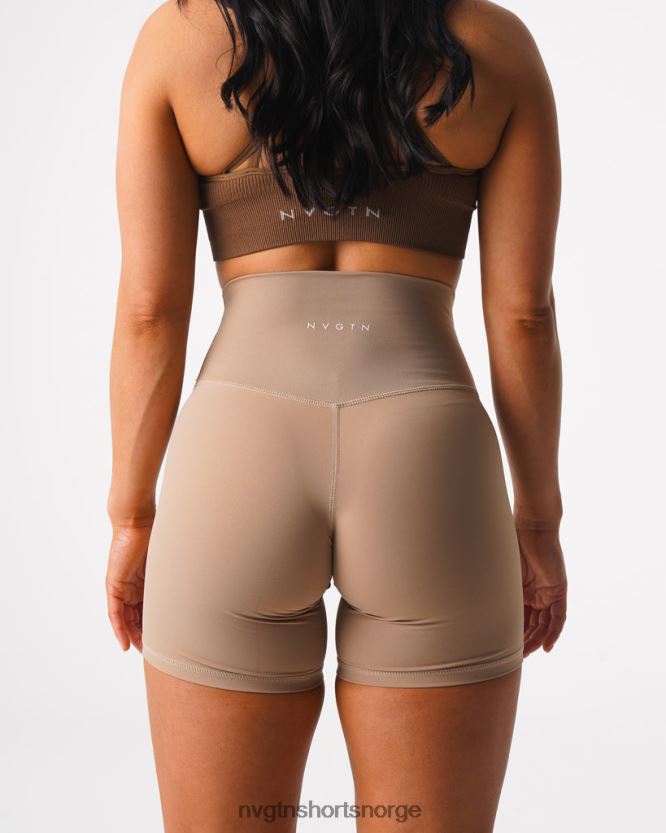 064HD6457 latte Fitness NVGTN kvinner signatur 2.0 shorts