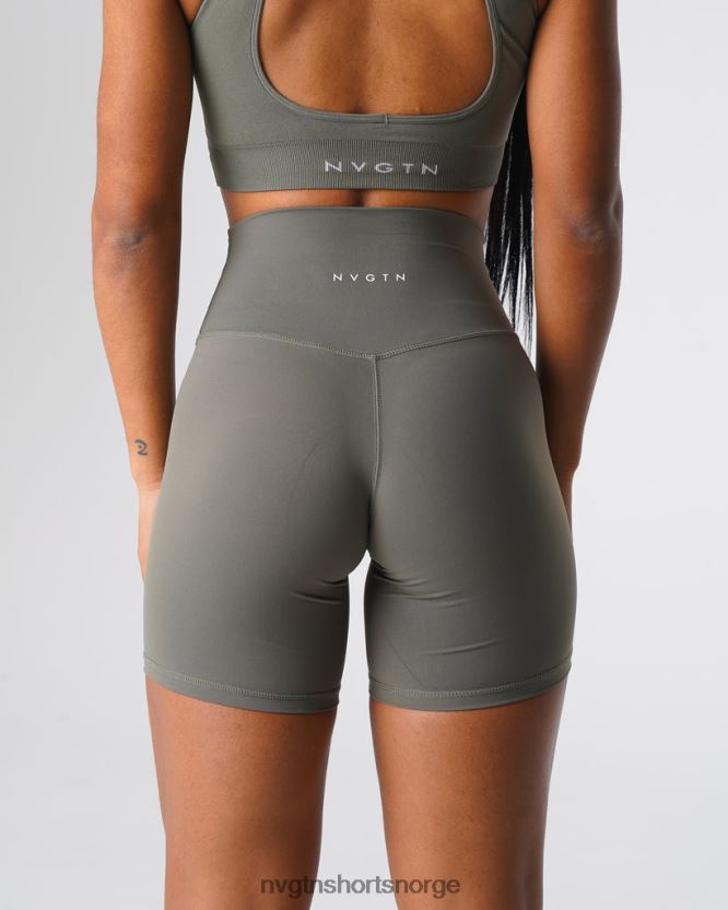 064HD6458 kakigrønn Fitness NVGTN kvinner signatur 2.0 shorts