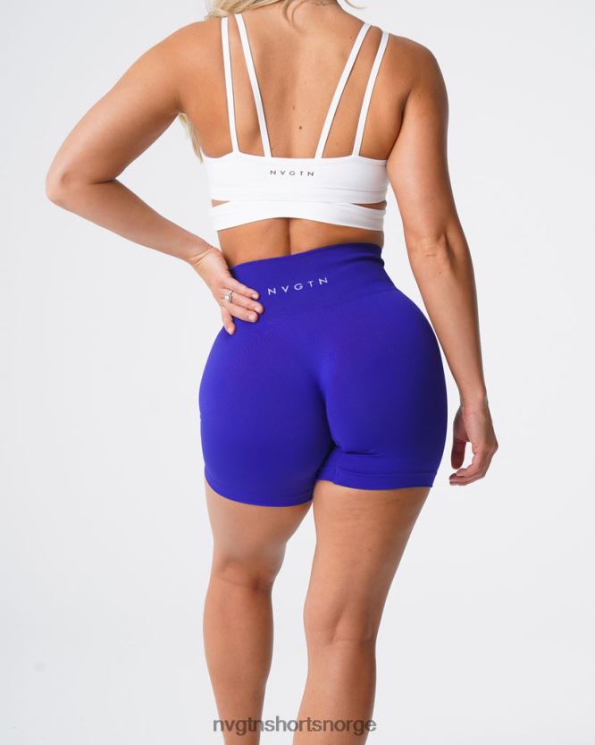 064HD6459 kobolt Fitness NVGTN kvinner solid sømløs shorts