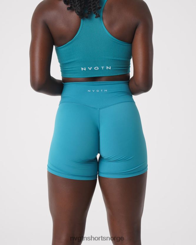 064HD6464 blågrønn Fitness NVGTN kvinner signatur 2.0 shorts