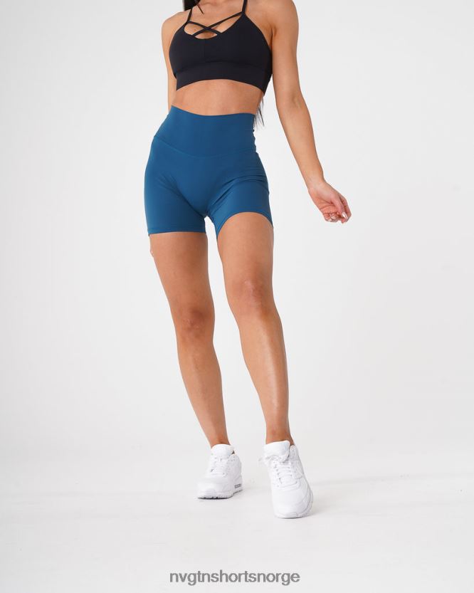 064HD6466 stillehavsblå Fitness NVGTN kvinner signatur 2.0 shorts