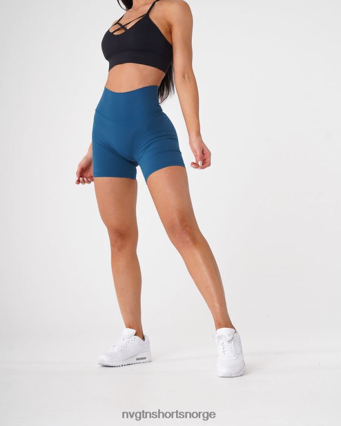 064HD6466 stillehavsblå Fitness NVGTN kvinner signatur 2.0 shorts