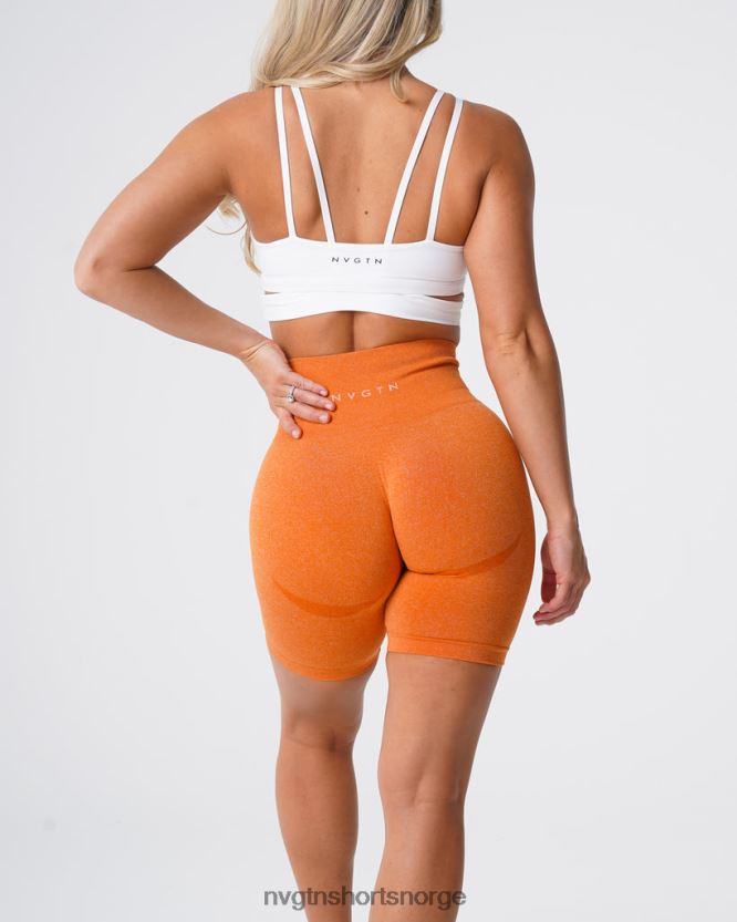 064HD6485 brent oransje Fitness NVGTN kvinner bikershorts