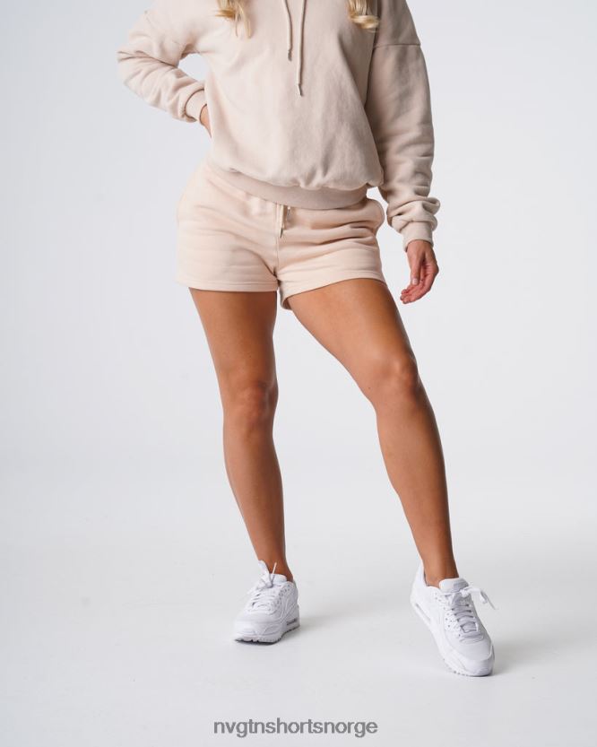 064HD6740 beige livsstil NVGTN kvinner viktige lounge shorts