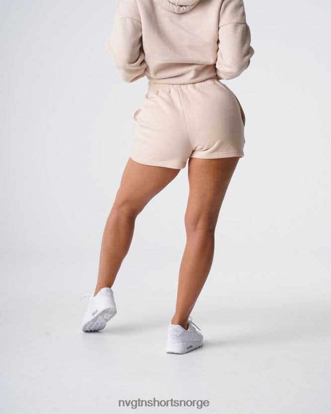 064HD6740 beige livsstil NVGTN kvinner viktige lounge shorts